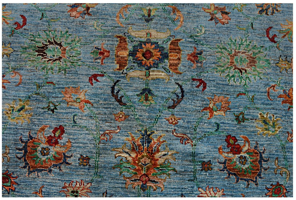 Afghan, Ziegler Kazak, 新款苏尔坦尼地毯 高品质手工结绳杰作 有机羊毛 - 地毯 - 252 cm - 172 cm - 手工设计师地毯 #2.1