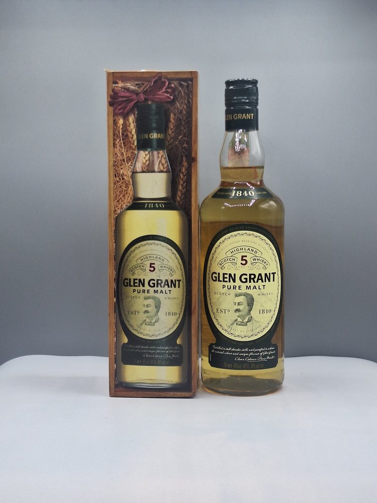 Black Jack 5yo + Glen Grant 5yo + W5 + Ballantine's  - 70cl - 4 bottles #4.3