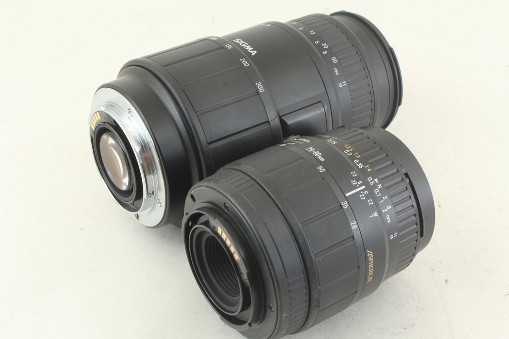 Sigma 28-80mm F/3.5-5.6 |75-300mm F/4-5.6 | Sony A Camera lens #4.3