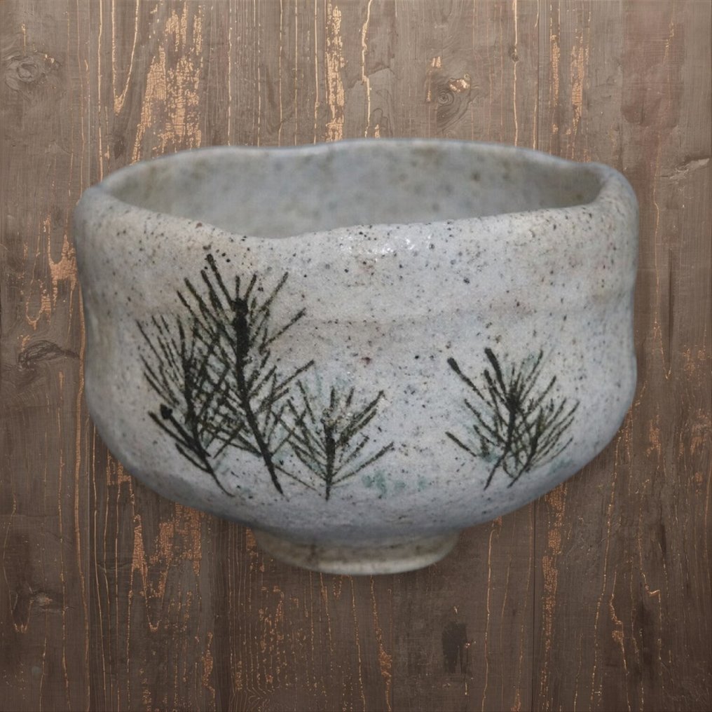 加藤石春 Kato Sekishun - Chawan - Keramiek - Hinode Sunrise Tea Bowl #1.0