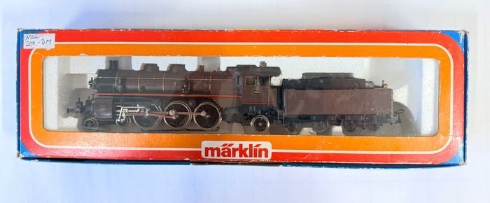 Märklin H0 - 3111 - Locomotiva a vapor com vagão de carvão (1) - tipo 5920 - NMBS #1.0