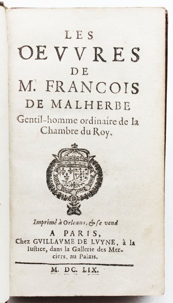 Malherbe - Oeuvres - 1659 #1.0