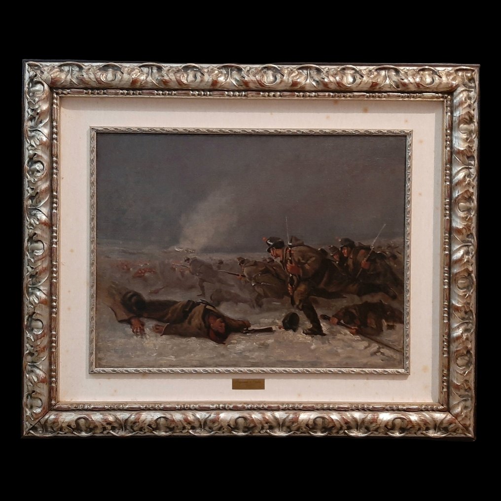 Nicolae Grigorescu (1838-1907), Circle of - L'attacco di Smârdan #1.0