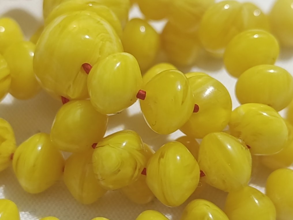  Ροζάριο - Κεχριμπάρι - 1970-1980 - Σπάνια Κομποσκοίνια Προσευχής  #2.1