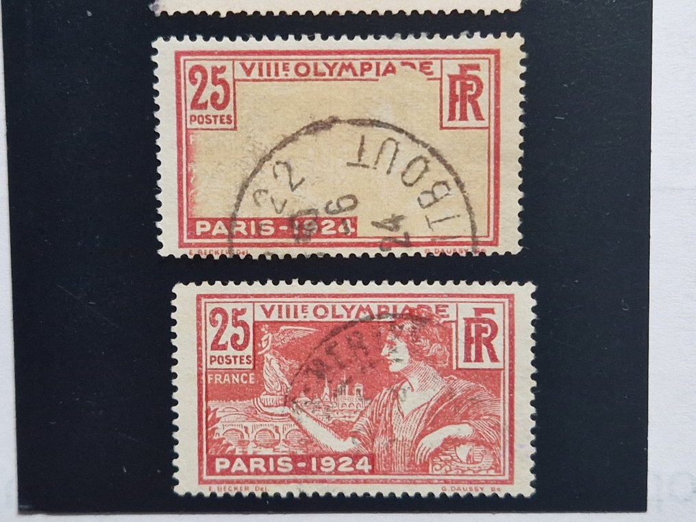 Γαλλία 1900/1902 - Γαλλία. Σύνολο τεσσάρων ενδιαφερόντων ποικιλιών, χρησιμοποιούμενες και νέες, με μετατοπισμένο - Unificato n. 120c, 123c e 148Var. e 283A #3.2