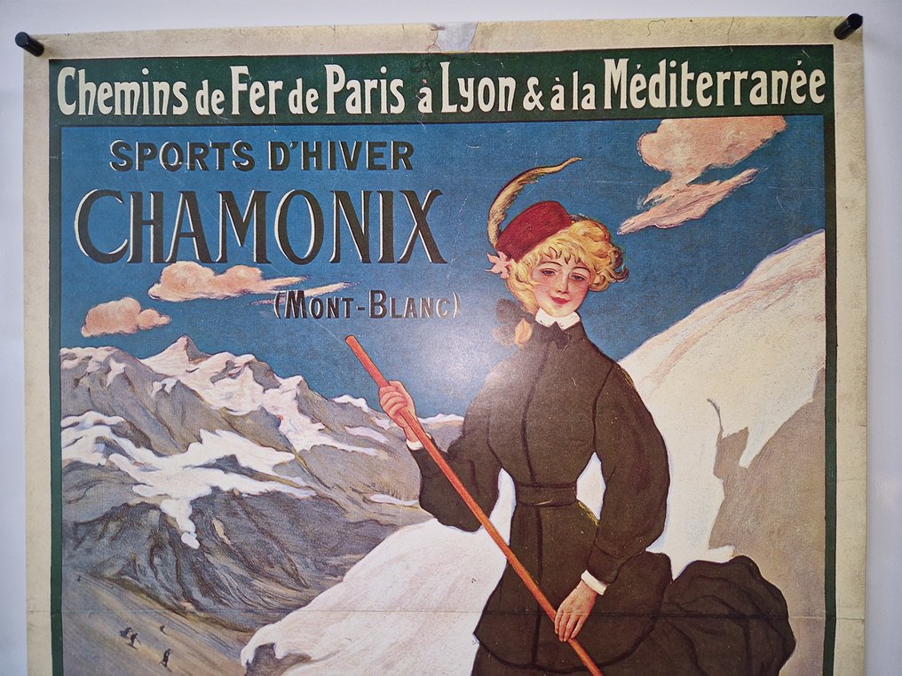 Abel Faivre - Chamonix (Mont-Blanc), Sports d'hiver, PLM - 1980-tallet #4.3