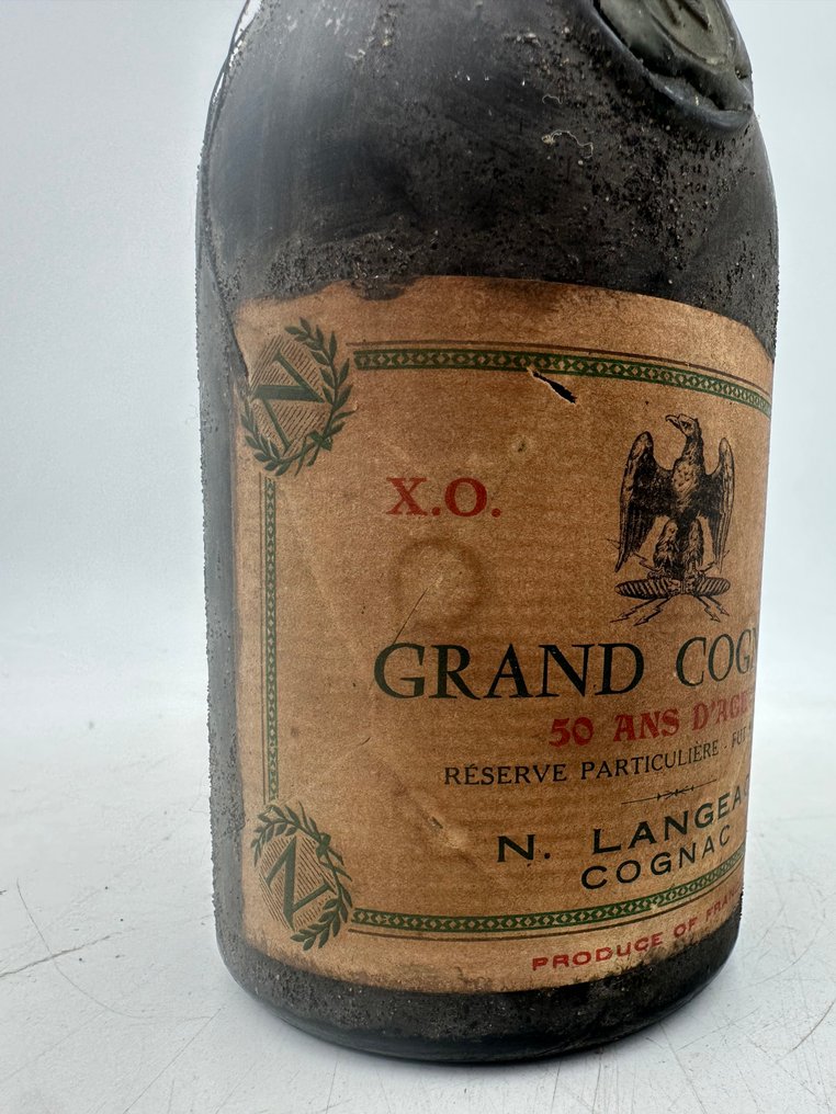 Langeac 50 years old - Grand Cognac XO - Réserve Particulière Fût N. 928  - b. Δεκαετία του 1960 - 73cl #4.3