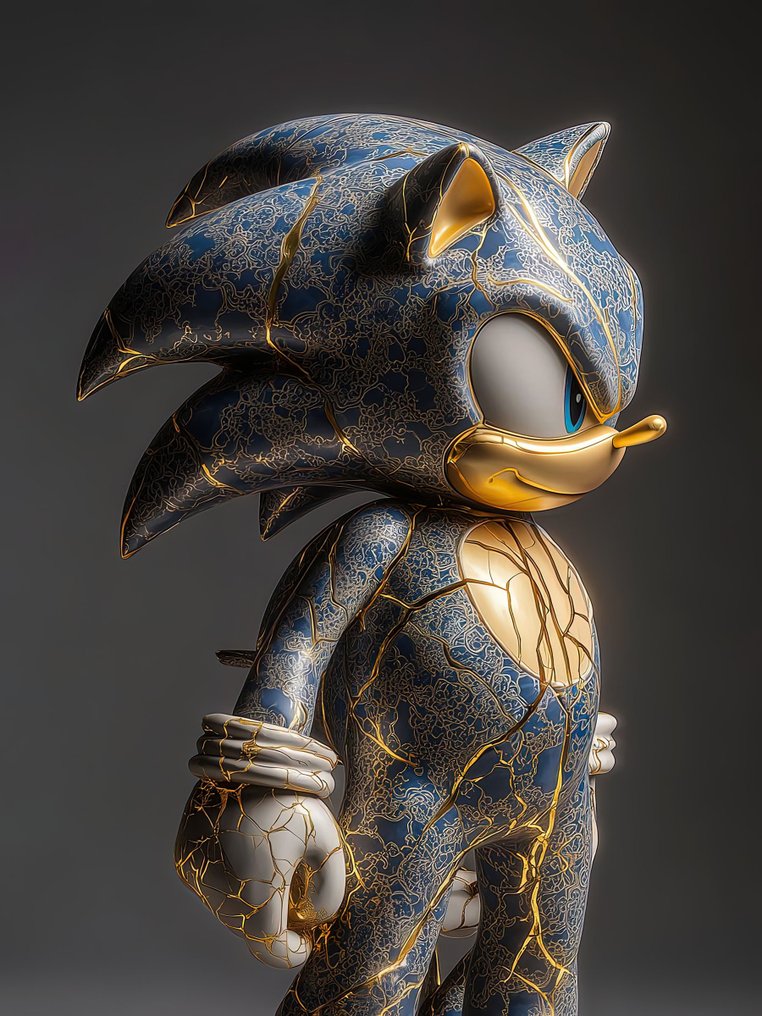 yamila - Sonic Kintsugi Elegante: La Velocidad Dorada en el Reposo #1.0