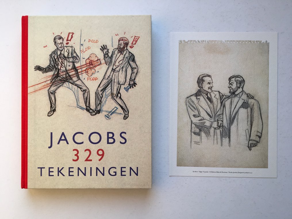Blake en Mortimer - Jacobs 329 Tekeningen - 1 Album - Primera edición - 2014 #1.0