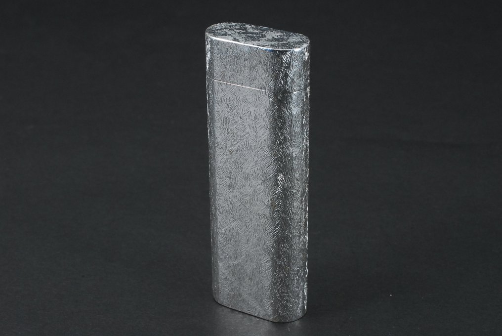 Cartier - Oval Gas Lighter - Accendino tascabile - Placcato argento #1.0