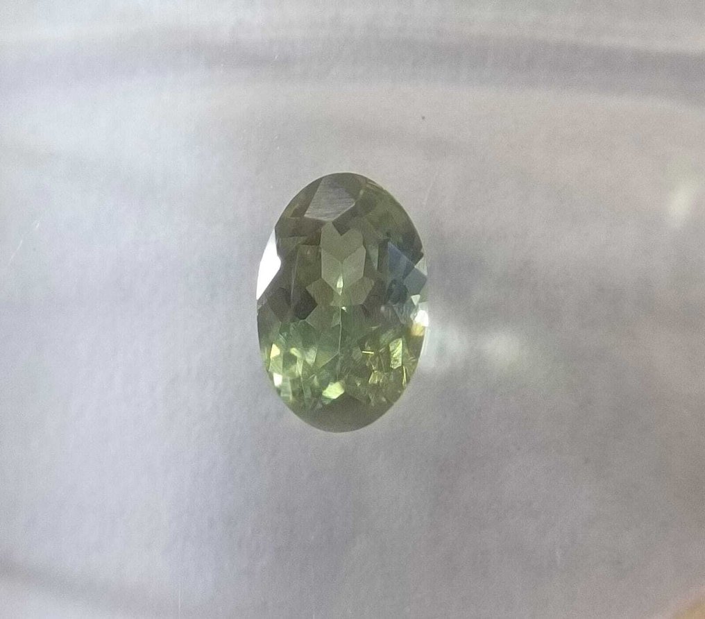 1 pcs  绿色, 紫色 紫翠玉  - 0.65 ct - 国际宝石研究院（IGI） - 全彩变换 #4.3