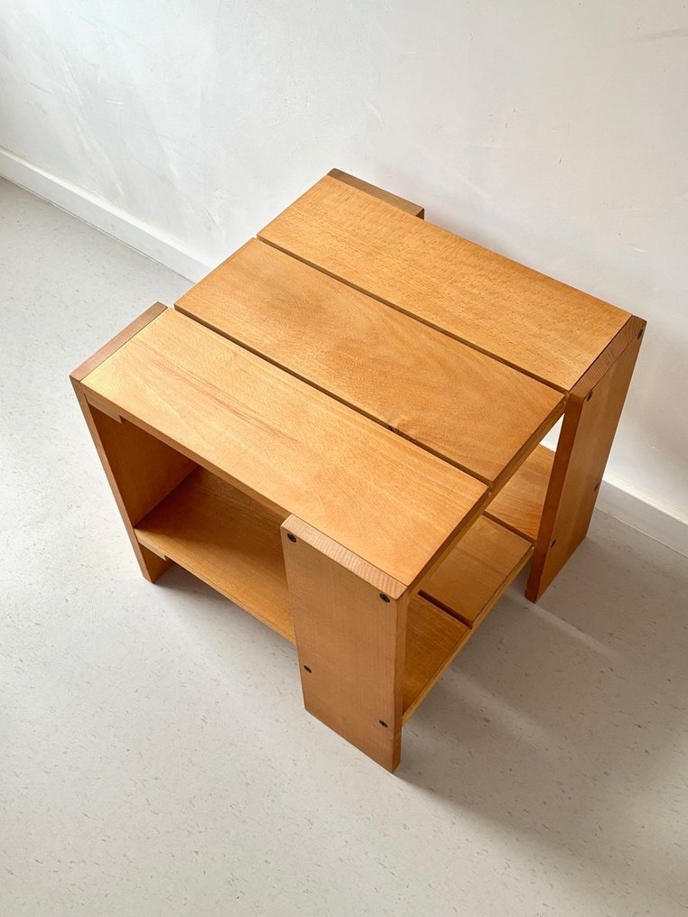Cassina - Gerrit Rietveld - Side table - Beech - Krat Tafel #1.0
