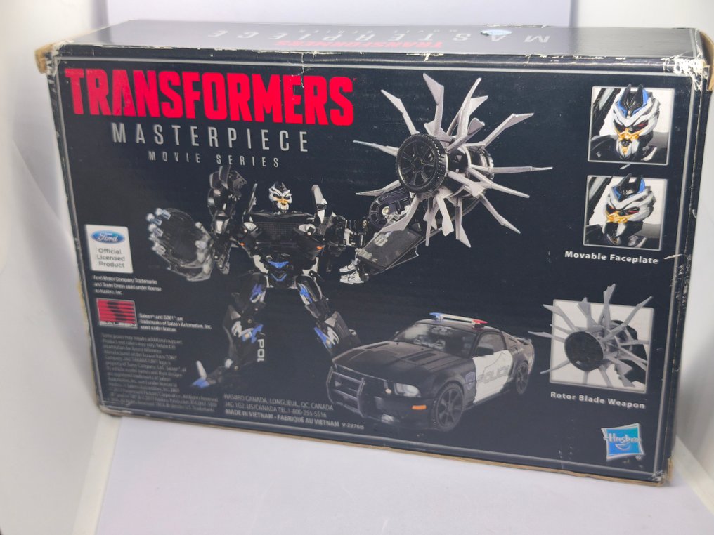 Hasbro, Takara Tomy - Statuetta - Transformers Masterpiece Movie Series Barricade (Ford) - Metallo #1.0