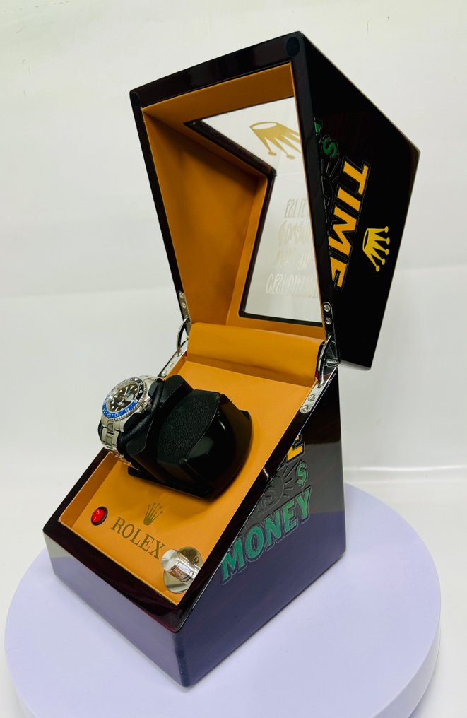 Vanessa Fodera (1981) - « TIME IS MONEY » ART & TIME (Watch Winder XXL automatic) pour montre de luxe #4.3
