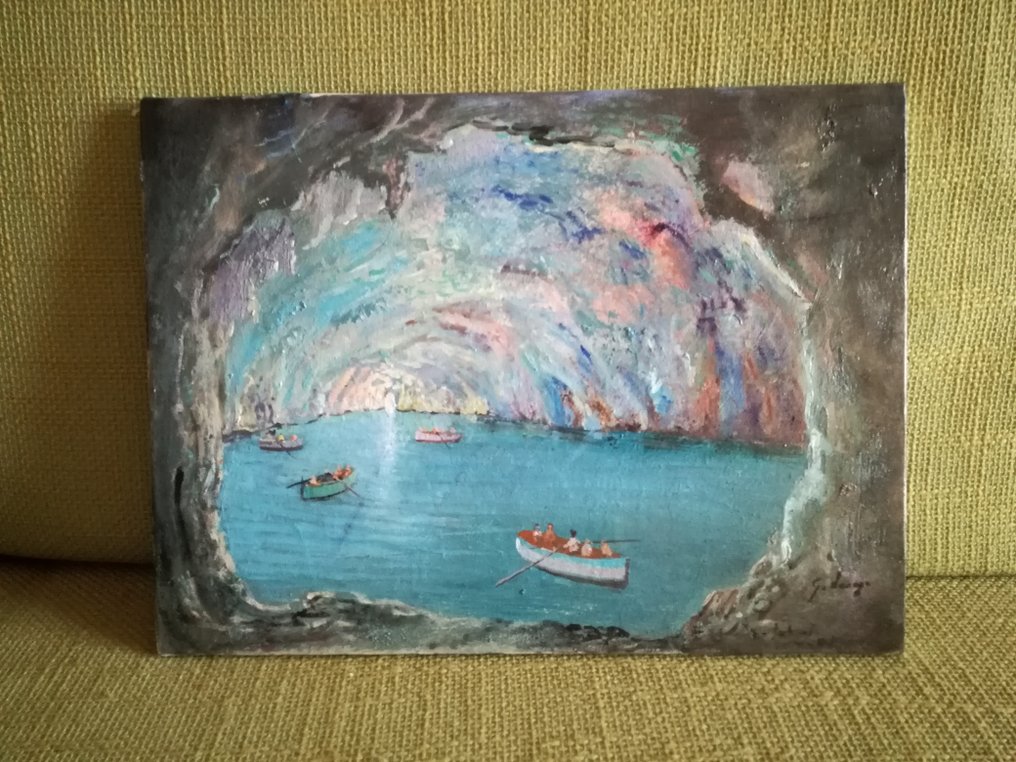 Giuseppe Luongo (1948) - Grotta azzurra (Capri) #2.1