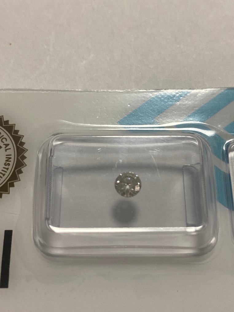 没有保留价 - 1 pcs 钻石  (天然)  - 0.31 ct - 圆形 - K - I1 内含一级 - 国际宝石研究院（IGI） #1.0