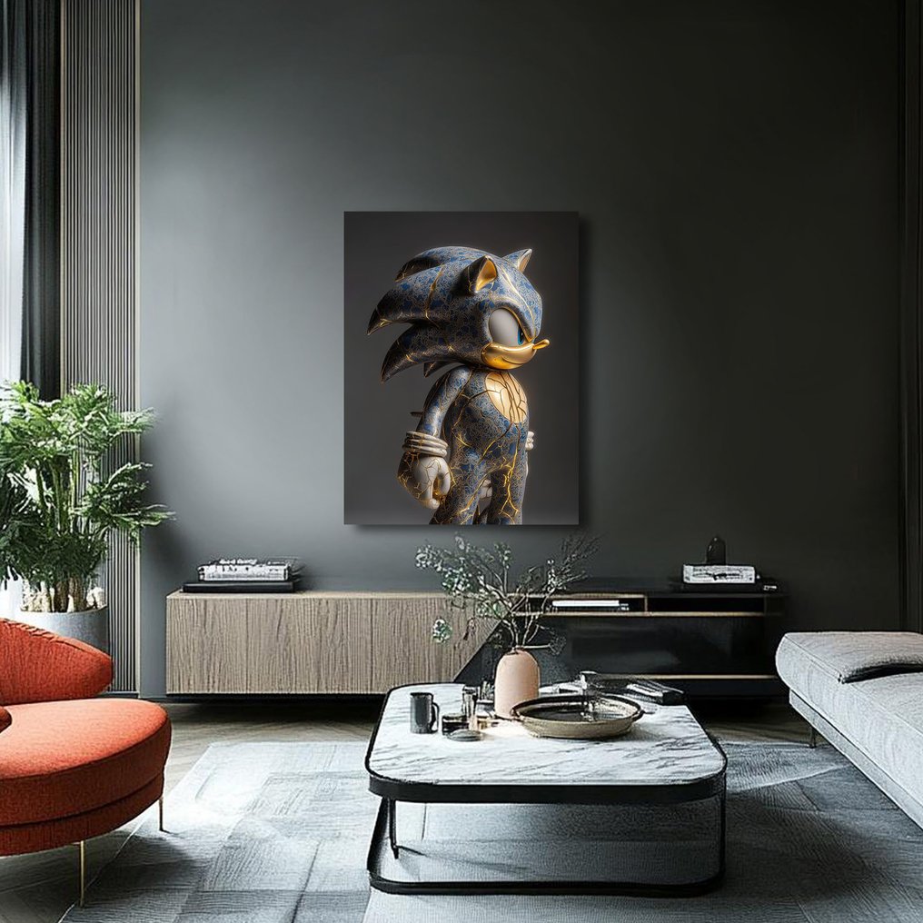 yamila - Sonic Kintsugi Elegante: La Velocidad Dorada en el Reposo #1.0