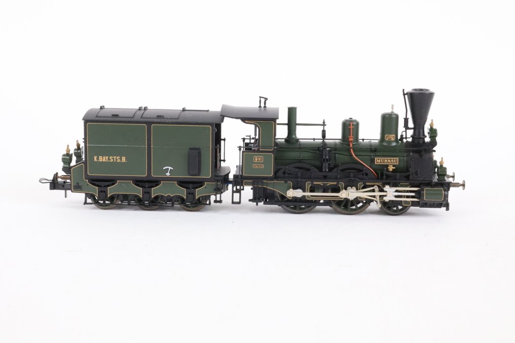 Trix International H0 - 22500 - Damplokomotiv med tilhengervogn (1) - BVI 'Murnau' - K.Bay.Sts.B #1.0