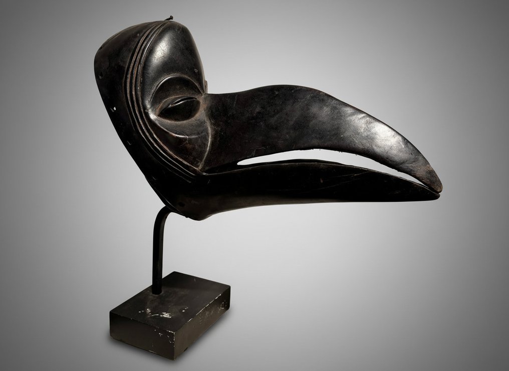 Dansemaske - Kran - Elfenbenskysten  (Ingen reservasjonspris) #1.0