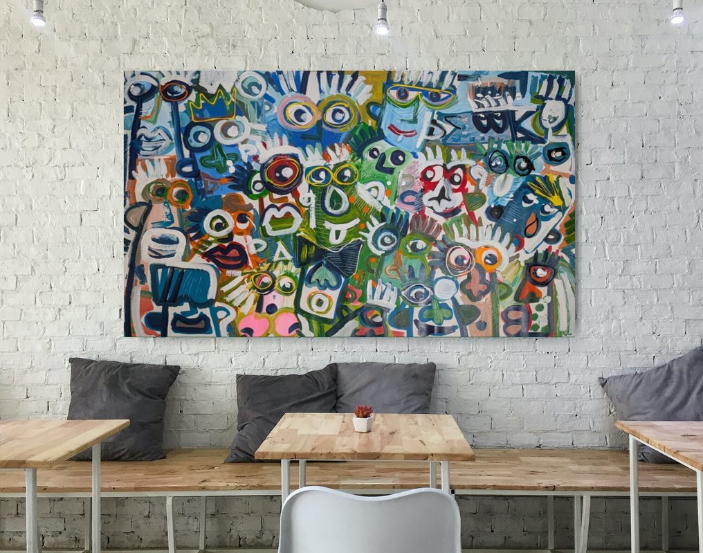 Denis OSSO (1965) - Jungle juice XXL - unique original #4.3