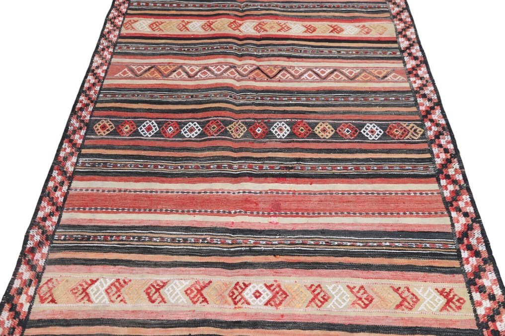 Kelim Modern Caucus Kilim - Vintage armensk kunst - Kelim - 265 cm - 140 cm #3.2