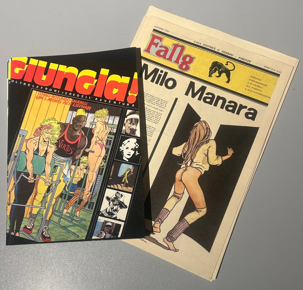 Fang, Giungla! - 2x collane complete - 9 Comic - 1983/1985 #1.0