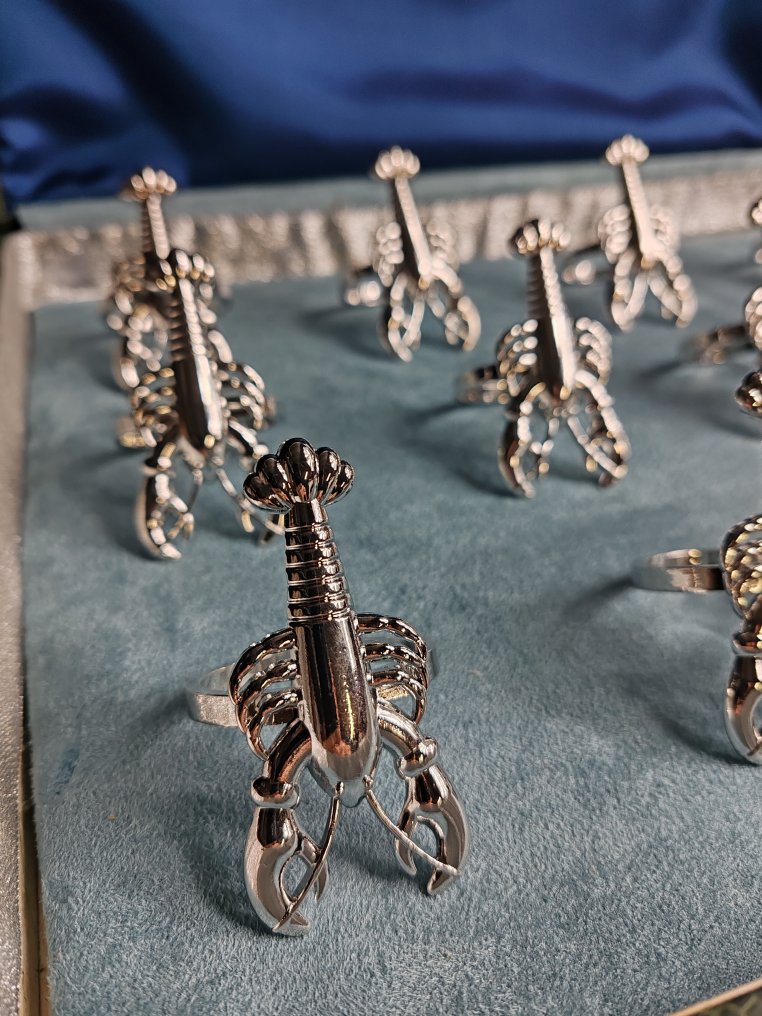 餐巾环 (12)  - 金属 #3.2