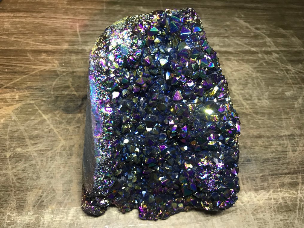 Αμέθυστος Σύμπλεγμα κρυστάλλων - Ύψος: 10 cm - Πλάτος: 10 cm- 1426 g - (1) #3.2