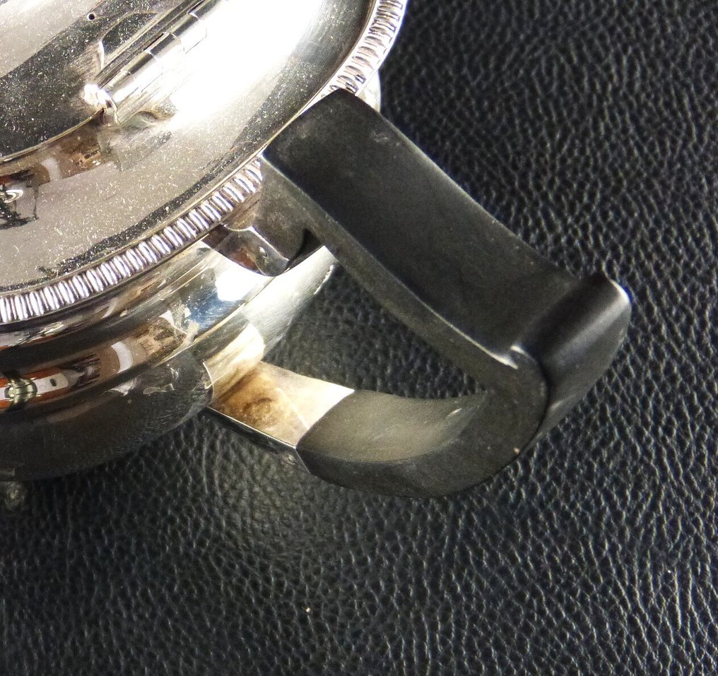 WILSON & SHARP, 139 PRINCES STREET Edinburgh - 整套茶具 - Kernstück, dreiteilig (Reproduktion) - .925 銀 #4.3