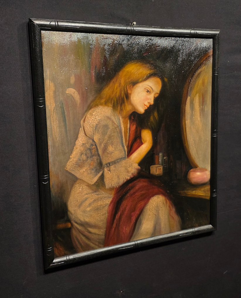 European school (XX) - Donna con specchio #3.2