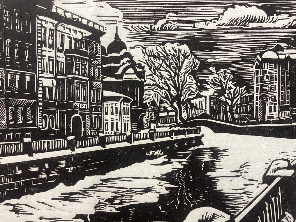 Russia - St Petersburg, Moscow, Caucasus; Various artists - 5 assorted views of Russia (5) - 1881-1900 #3.2