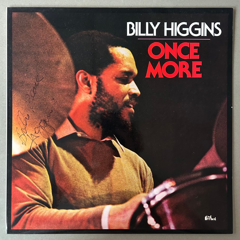 Billy Higgins - Once More (SIGNED by B. Higgins!!) - Single bakelitlemez - 1st Pressing - 1980 #1.0