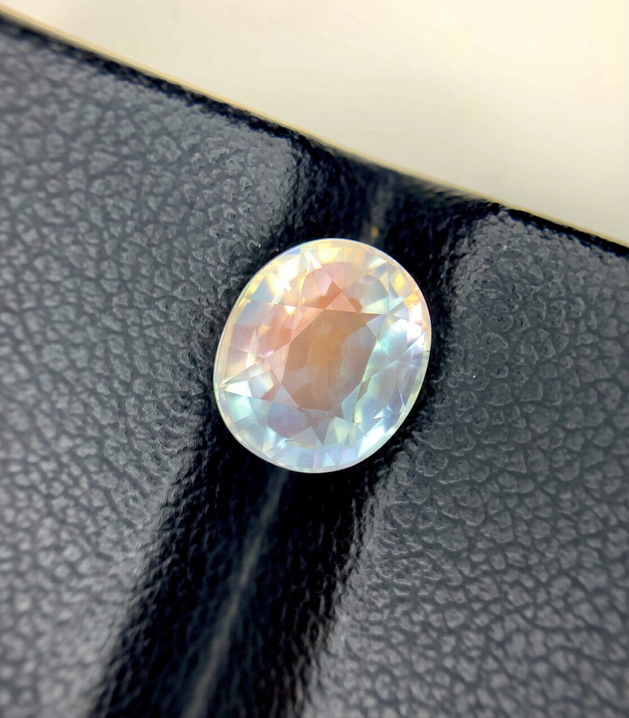 Fără preț de rezervă Piatra Lunii  - 2.01 ct - Asociația internațională de pietre prețioase colorate (ICA GemLab) #1.0