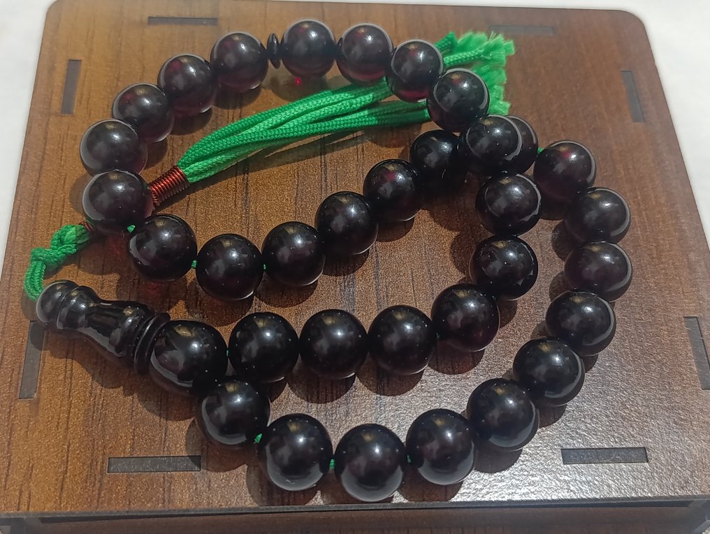  天主教念珠 - 琥珀 - 1970-1980 - 稀有的祈祷念珠  #1.0