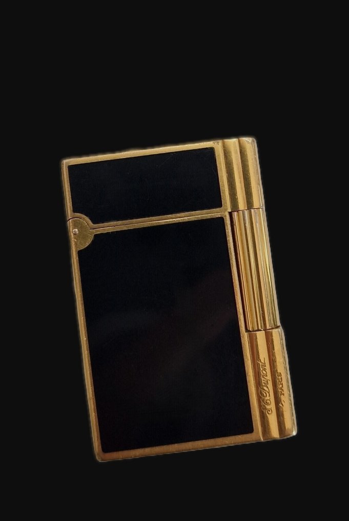 S.T. Dupont - Gatsby - Pocket lighter - Lacquer from China, Gold-plated #1.0