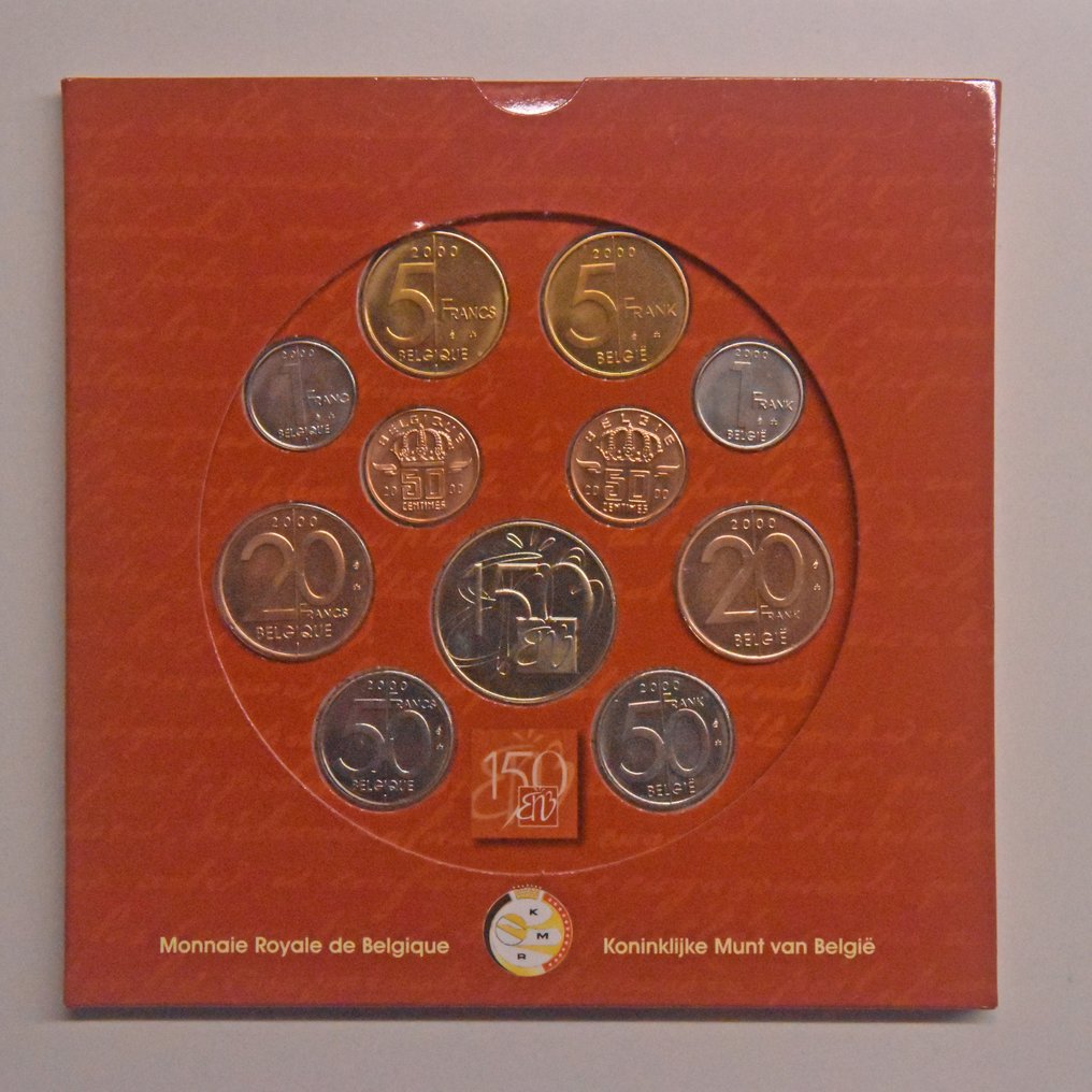 Belgia. Sets 1996/2001 ( 6 stuks )  (Bez ceny minimalnej
) #1.0