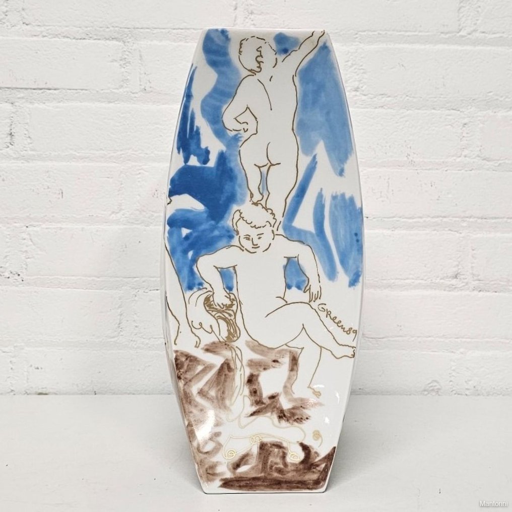 Rosenthal - Daniel Groen - 花瓶 -  vaas  - 瓷 - 文艺复兴 #4.3