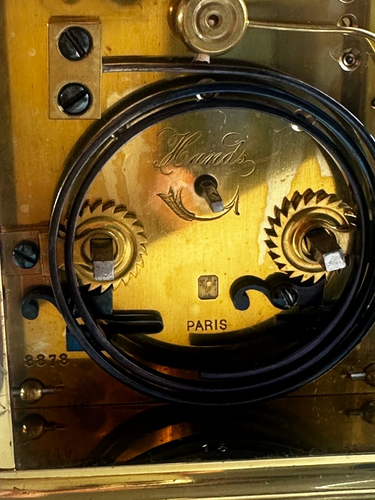 Carriage clock -   Brass - 1900-1910 - H Jacot carriage clock #1.0