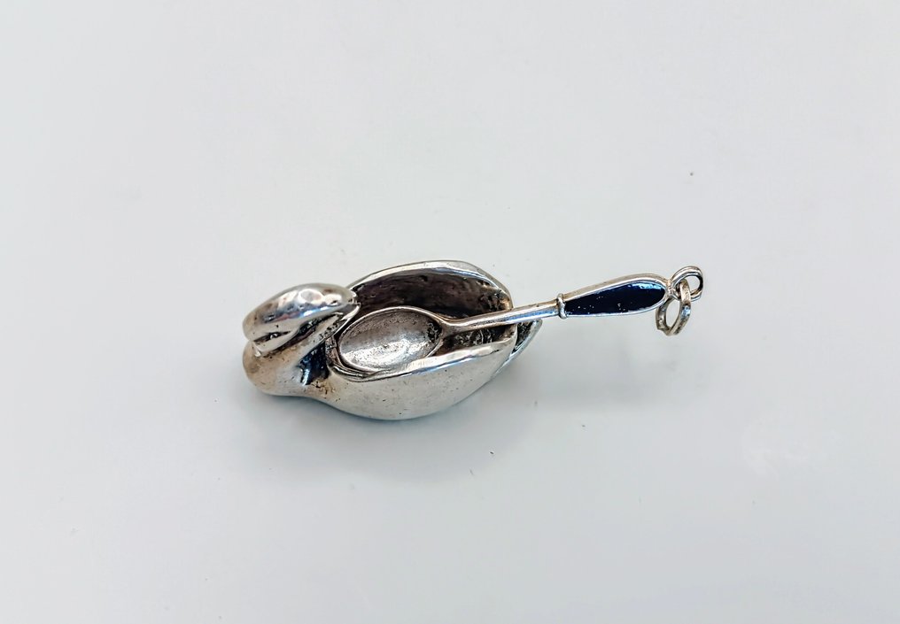 Collectable Novelty Swan Shaped - Saliera (2) - .800 argento, .925 argento #1.0