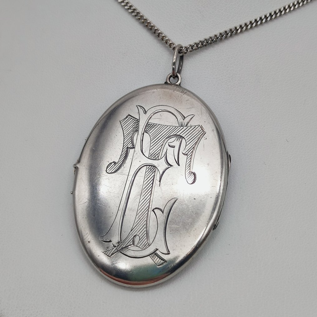 Sem preço de reserva - Colar com pingente Prata #2.1