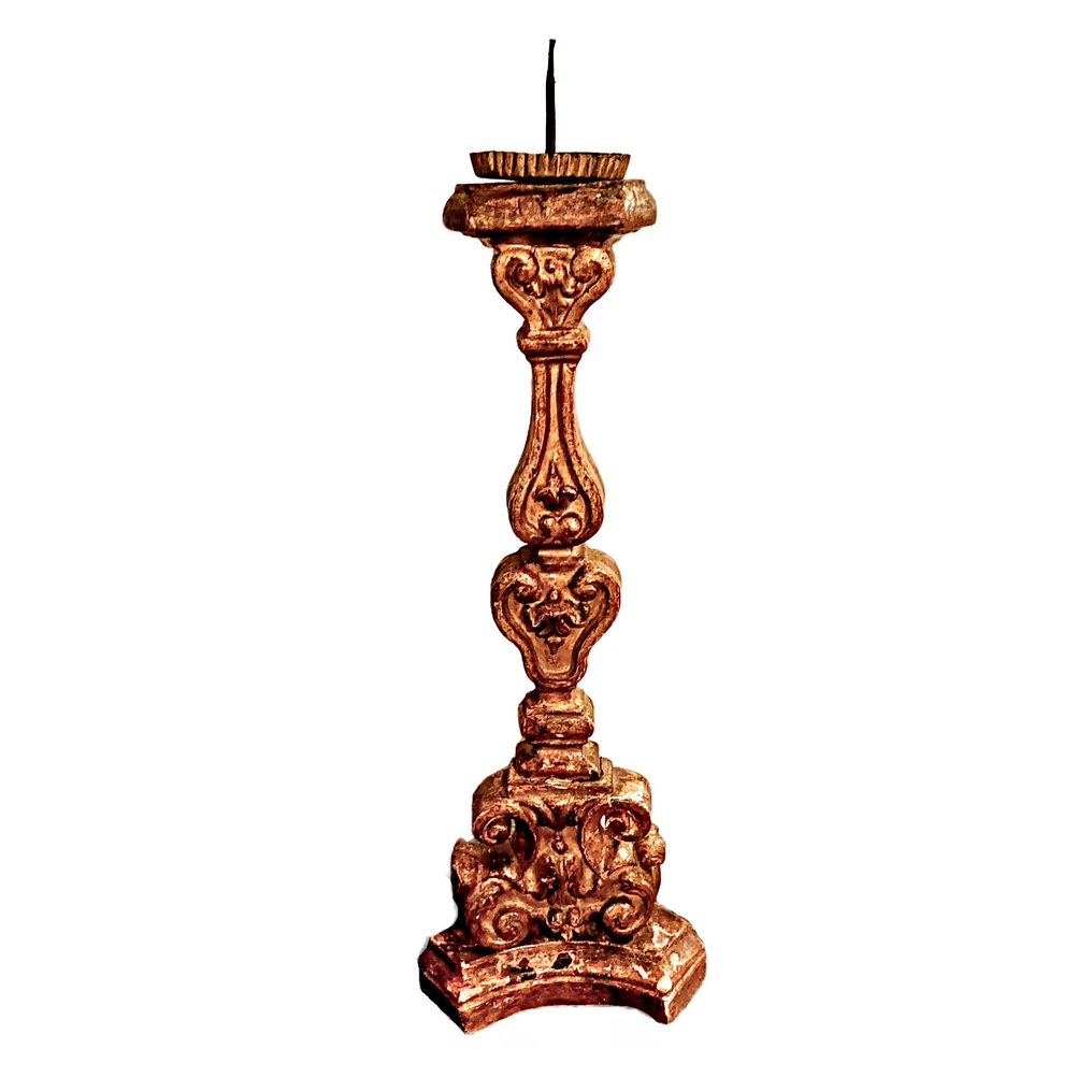 Κηροπήγιο - Ξύλο - 68 εκ. #1.0