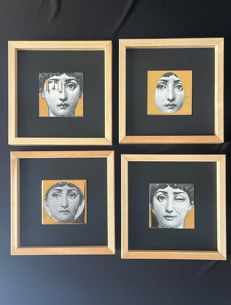 Carreau - Ceramiche Bardelli - Piero Fornasetti - 2000-2010 - Cadres, thème et variations #1.0