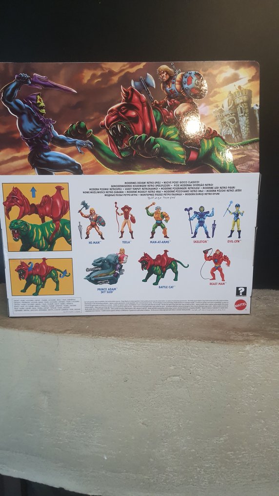 Mattel - 雕像 - Masters of Universe Battle Cat & He-Man - 塑料 #2.1