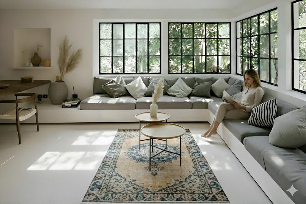 Bohemian vintage - Rug - 195 cm - 105 cm - with certificate #1.0