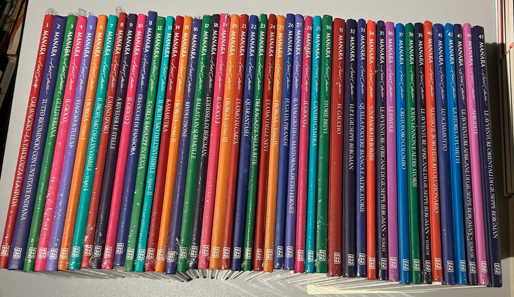 Milo Manara - Artist Collection completa in blister - 45 Album #3.2