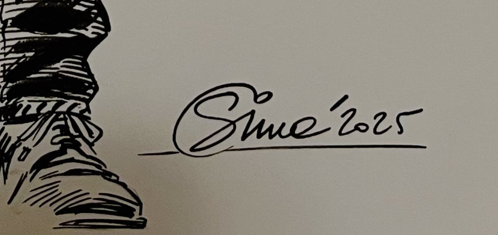 Simeoni, Gigi - 1 Original drawing - Dylan Dog - 2025 #2.1