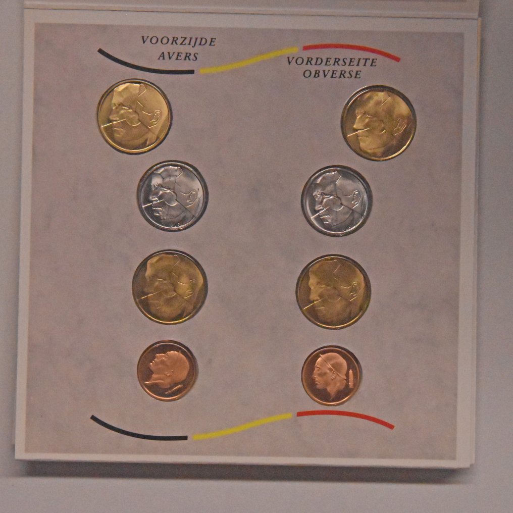 België. Sets 1978 tot 1990 Met moeilijke verzamelset 1982/1988 (Zonder minimumprijs) #3.2