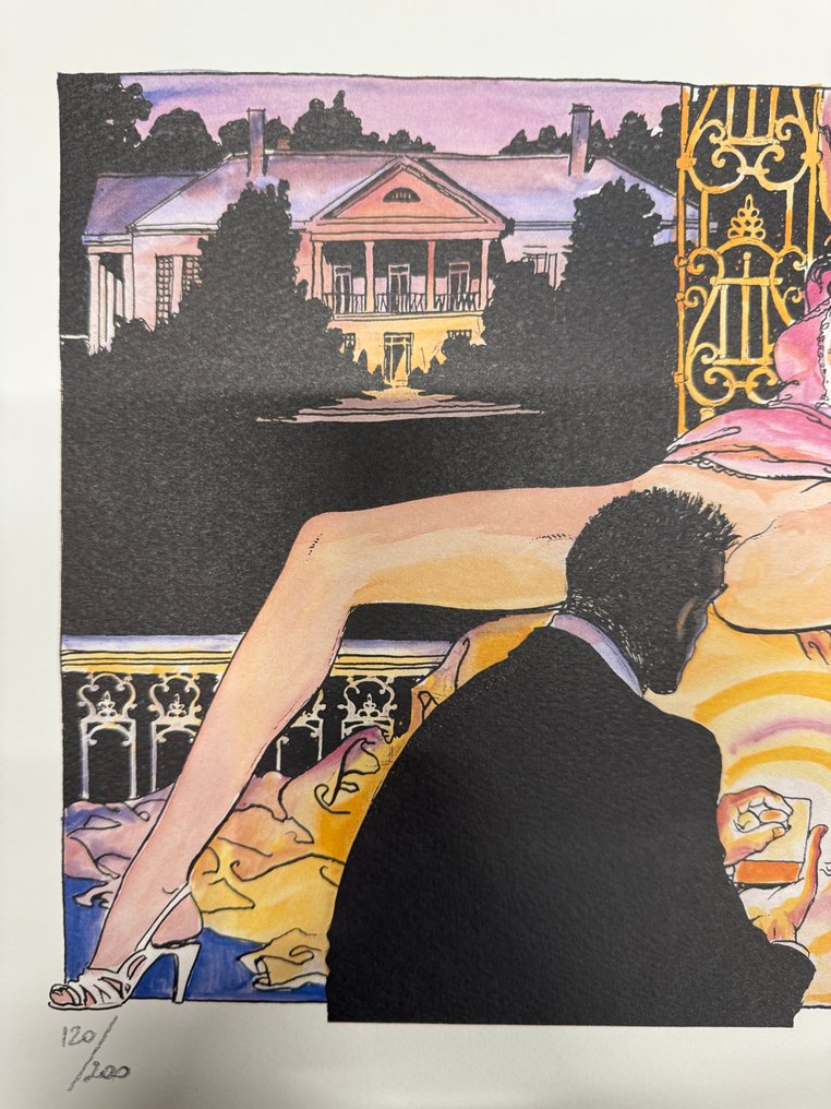 Milo Manara (After) - Gioco au bord du lit - Anni ‘80 #1.0
