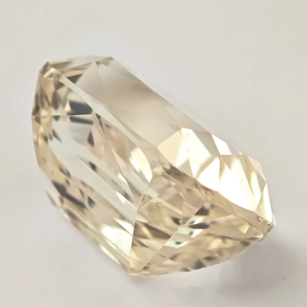 沒有保留價 鋰輝石 - 36.10 ct - Antwerp Laboratory for Gemstone Testing (ALGT) - 淡黄色/淡粉色 #3.2