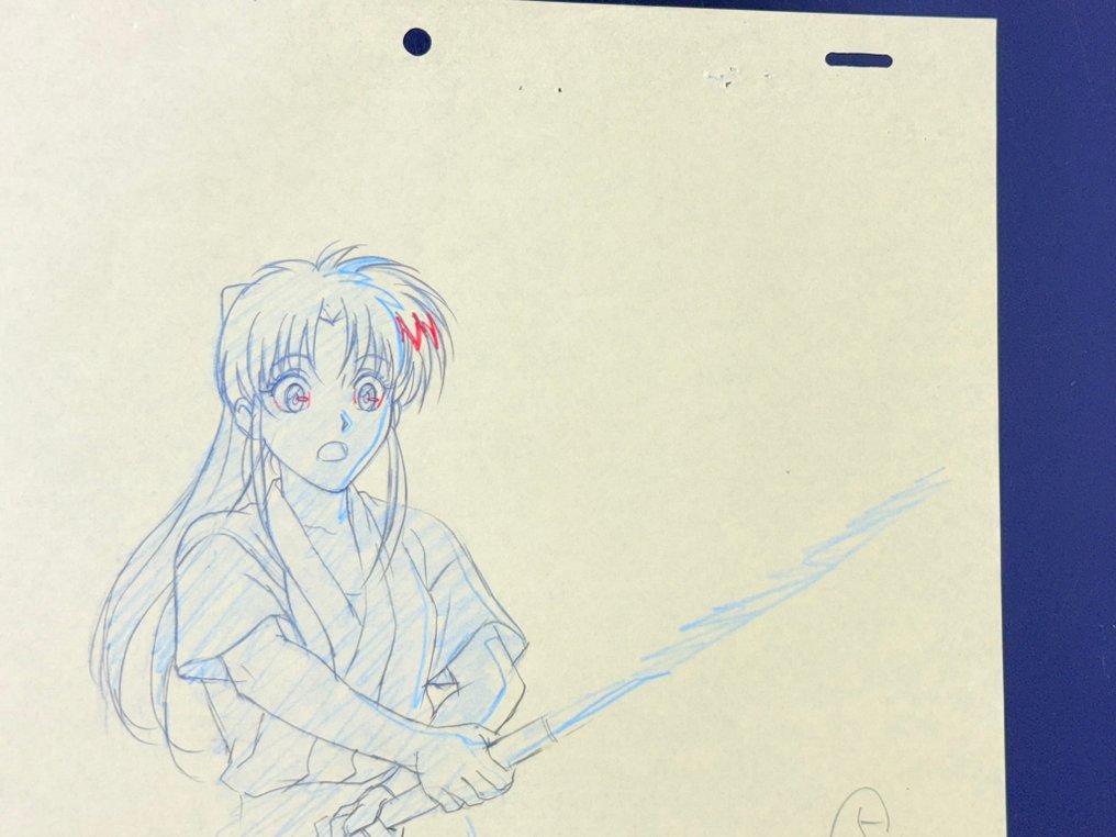 Studio Gallop & Deen - Original Animation Drawing of Kaoru Kamiya - Rurouni Kenshin (1996/98) #2.1